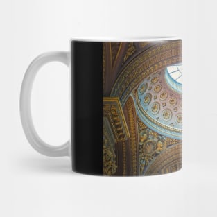 golden ornate ceiling Mug